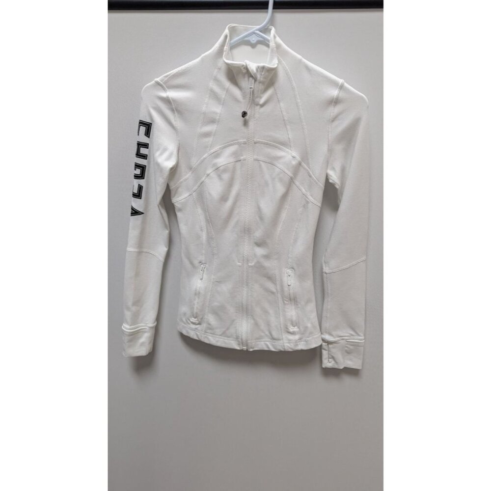 Lululemon White "Vegas Golden Knights" Edition Active Jacket